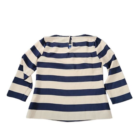 J.Crew Rayon Stripe Blouse - Picture 3 of 7